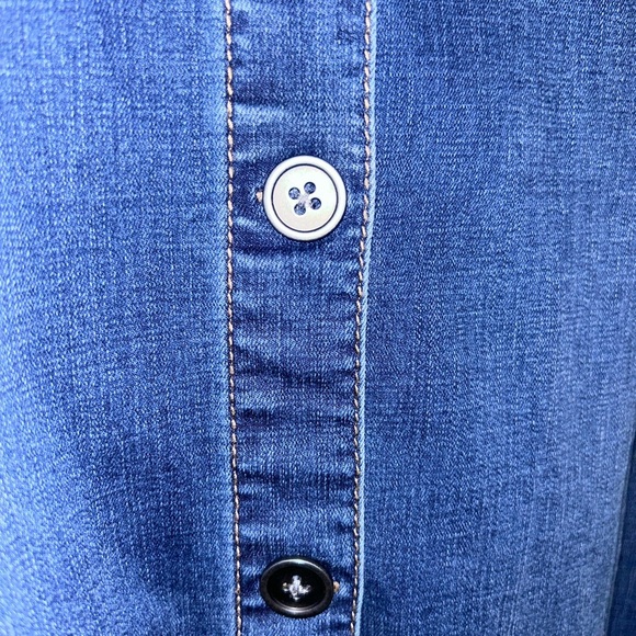 Denim Dress  for Fall Style and Co size XXL worn once. - Picture 9 of 11